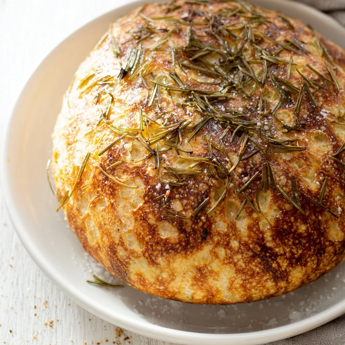 Quick Homemade Flatbread Rosemary