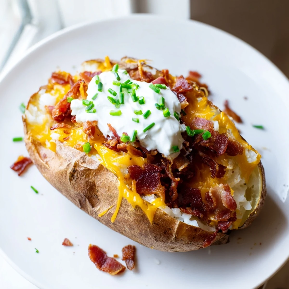 Loaded Baked Potato Skins