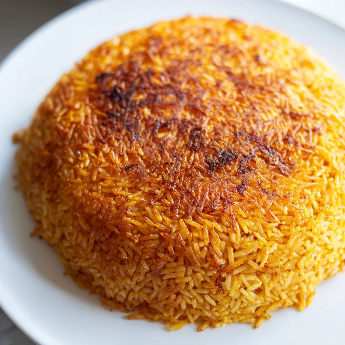 Persian Tahdig Golden Rice