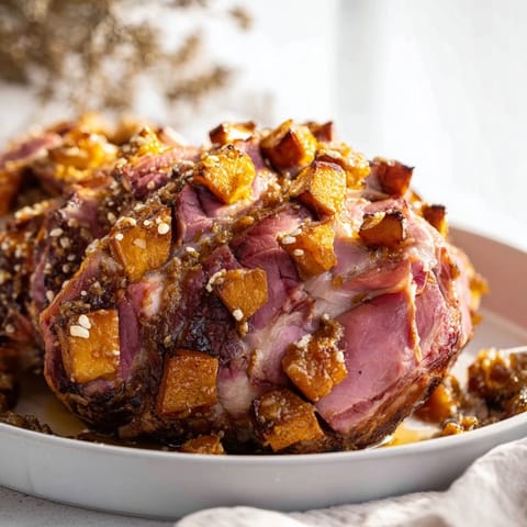 Slow-Cooked Honey Glazed Ham