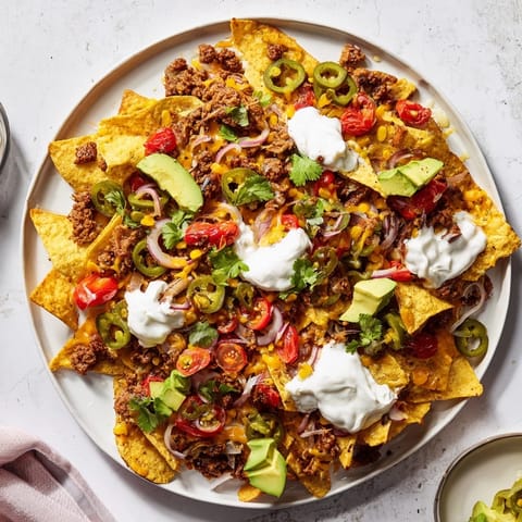 Classic Sheet Pan Beef Nachos