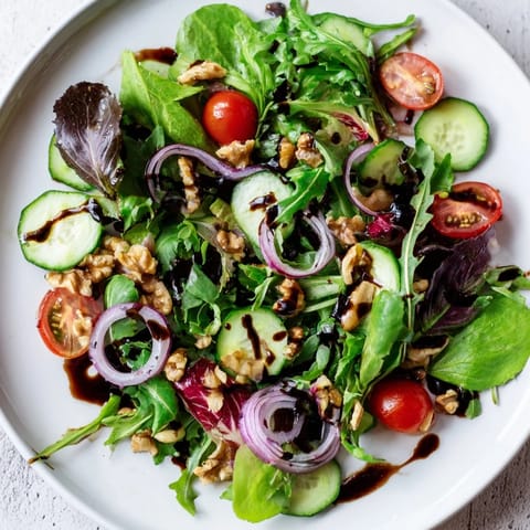 Quick Balsamic Vinegar Salad