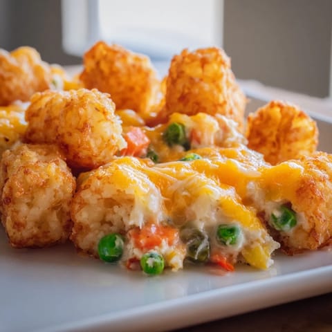 Crispy Tater Tot Casserole