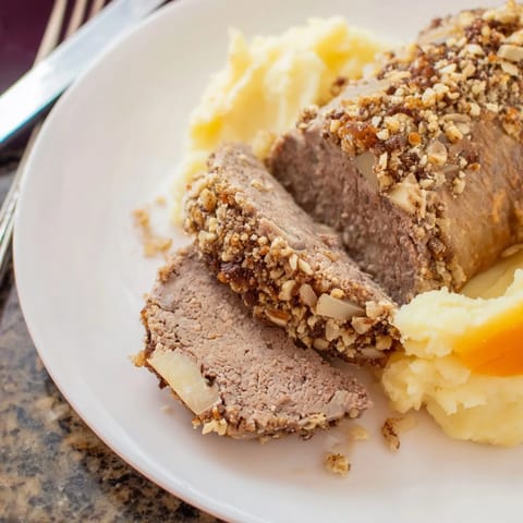 Scottish Haggis Traditional Dish