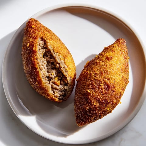 Lebanese Kibbeh Croquettes