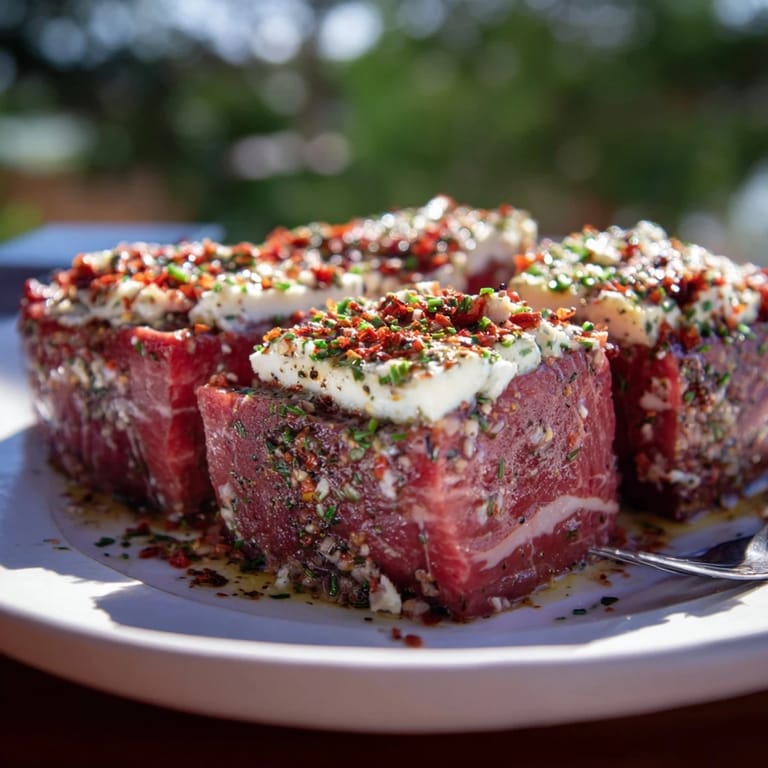 Tender, juicy skillet-seared steak bites with a rich garlic butter sauce, perfect for a quick dinner.