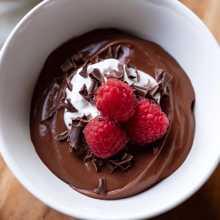 Rich, dark, and chilled: This Avocado Chocolate Pudding presents a delightful, healthy dessert option.