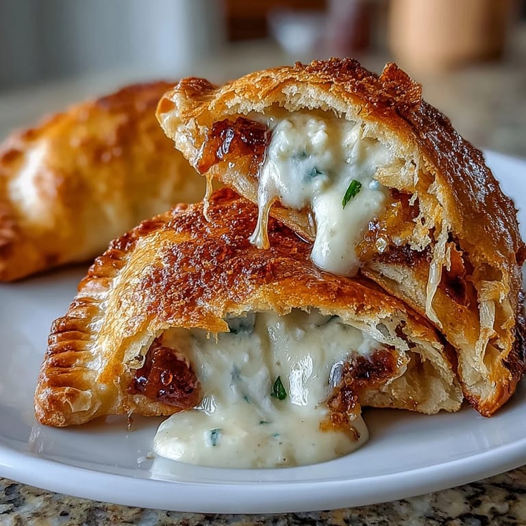 Crispy air-fried pastries filled with luscious guava paste and rich cream cheese, an irresistible sweet snack or dessert.