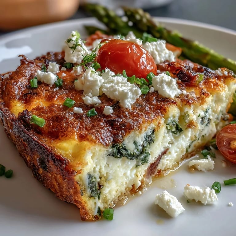 Savory Sheet Pan Easter Frittata showcasing a medley of vegetables and cheese, perfect for sharing.