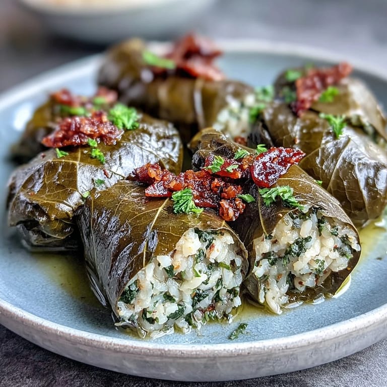 Taste a bite of these delicious Kurdish Dolma, a vibrant mezze spread favorite.